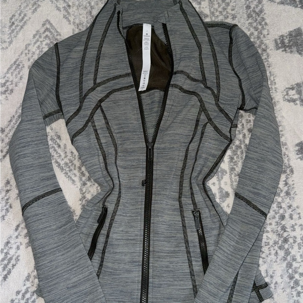 Lululemon Athletica Gray Utility Jacket